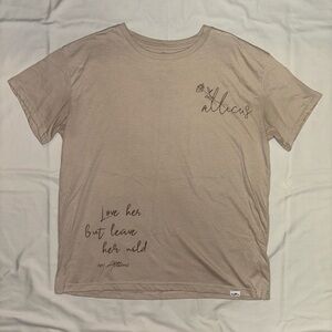 NWOT  Tan t-shirt